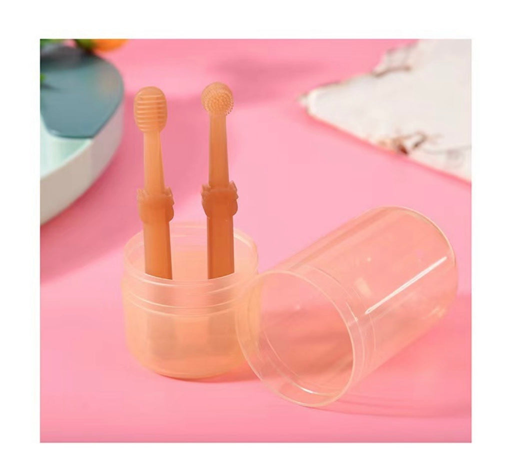 Kit Brosse à Dents en Silicone pour Chien